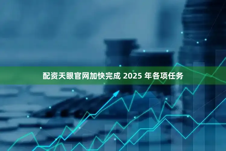 配资天眼官网加快完成 2025 年各项任务